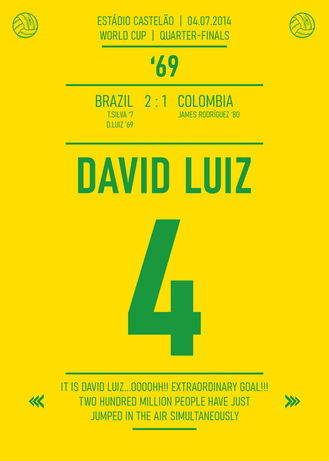 David Luiz Wall Art