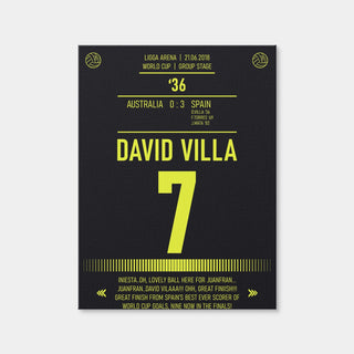 AUTO-MOCKUP WHITE | David Villa | 1 Piece | Gallery Wrap Canvas | group=3x4