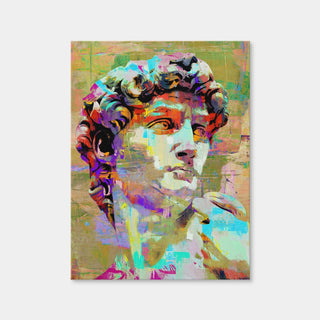 AUTO-MOCKUP WHITE | David of Michelangelo | 1 Piece | Gallery Wrap Canvas | group=3x4