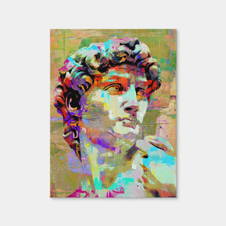 AUTO-MOCKUP WHITE | David of Michelangelo | 1 Piece | Gallery Wrap Canvas | group=3x4
