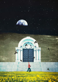 Day Night Stroll Gate Wall Art