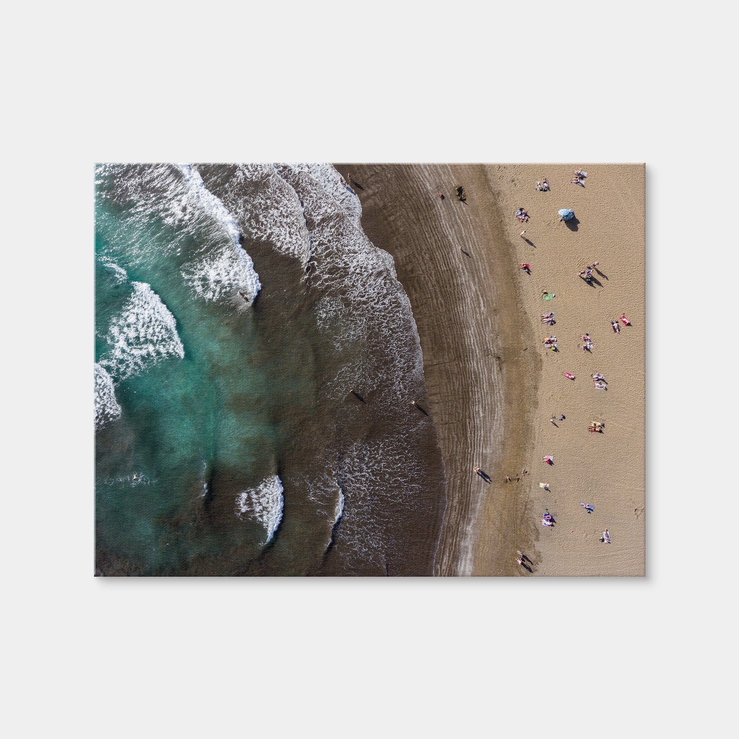 AUTO-MOCKUP WHITE | Day at the Beach | 1 Piece | Gallery Wrap Canvas | group=4x3