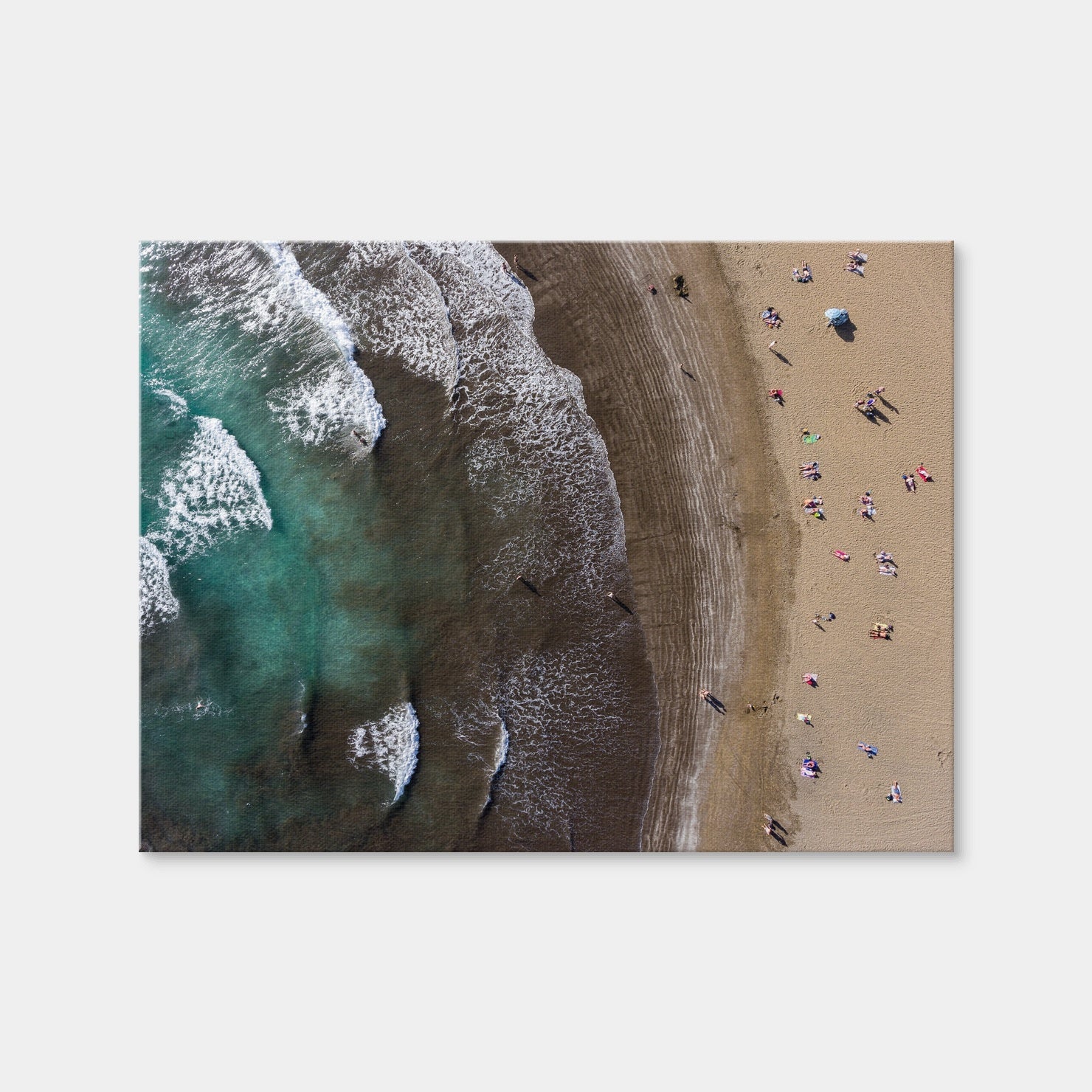 AUTO-MOCKUP WHITE | Day at the Beach | 1 Piece | Gallery Wrap Canvas | group=4x3