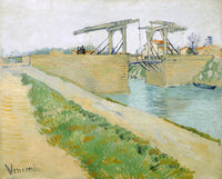 De brug van Langlois Wall Art