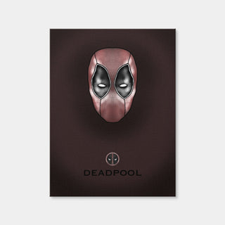 AUTO-MOCKUP WHITE | Deadpool Head | 1 Piece | Gallery Wrap Canvas | group=3x4