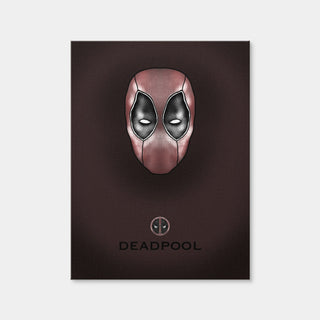 AUTO-MOCKUP WHITE | Deadpool Head | 1 Piece | Gallery Wrap Canvas | group=3x4