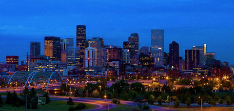 Denver Skyline Wall Art