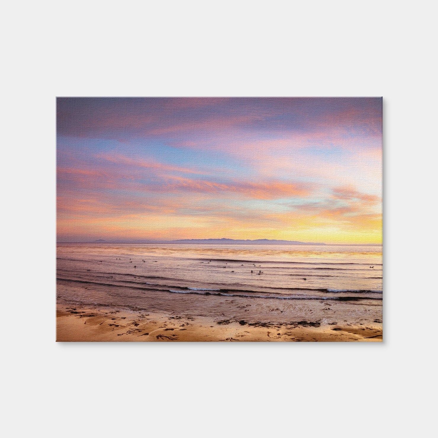 AUTO-MOCKUP WHITE | Devereux Sunset | 1 Piece | Gallery Wrap Canvas | group=4x3