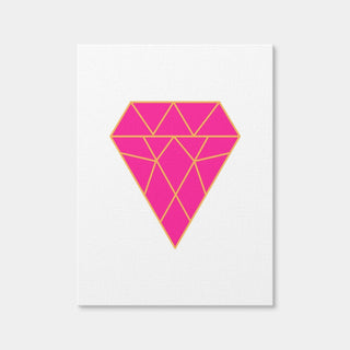 AUTO-MOCKUP WHITE | Diamond Pink | 1 Piece | Gallery Wrap Canvas | group=3x4