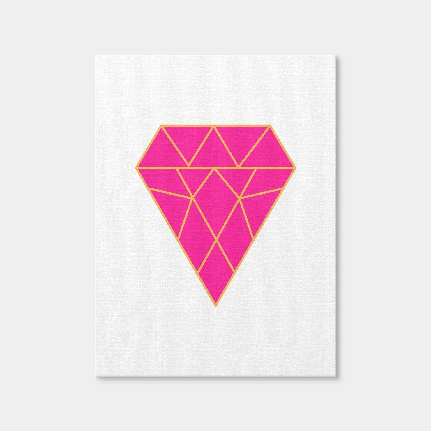 AUTO-MOCKUP WHITE | Diamond Pink | 1 Piece | Gallery Wrap Canvas | group=3x4