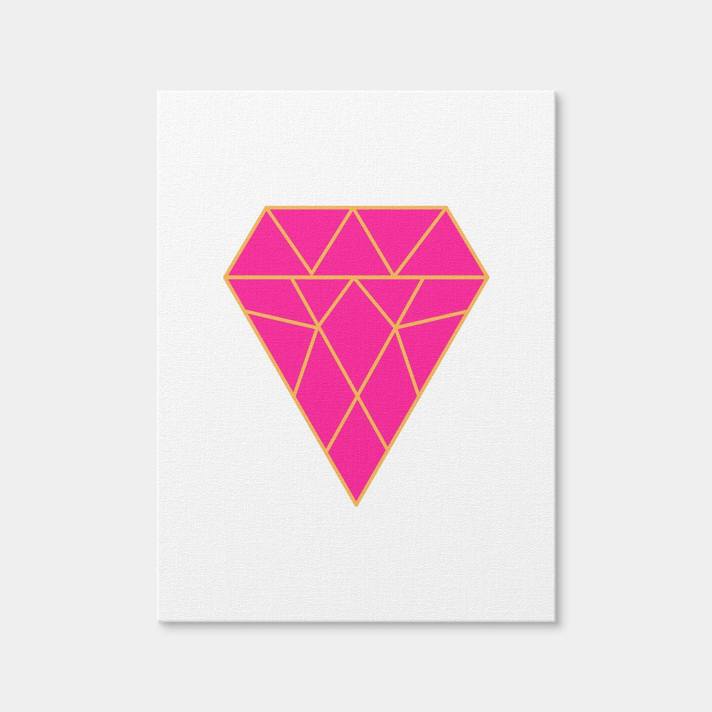 AUTO-MOCKUP WHITE | Diamond Pink | 1 Piece | Gallery Wrap Canvas | group=3x4