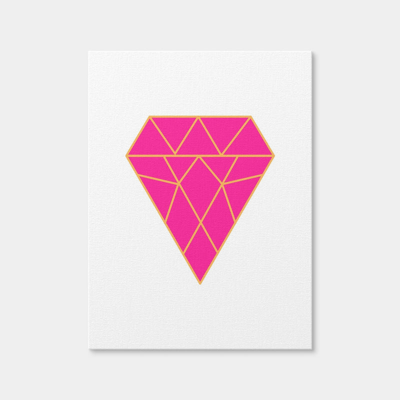 AUTO-MOCKUP WHITE | Diamond Pink | 1 Piece | Gallery Wrap Canvas | group=3x4