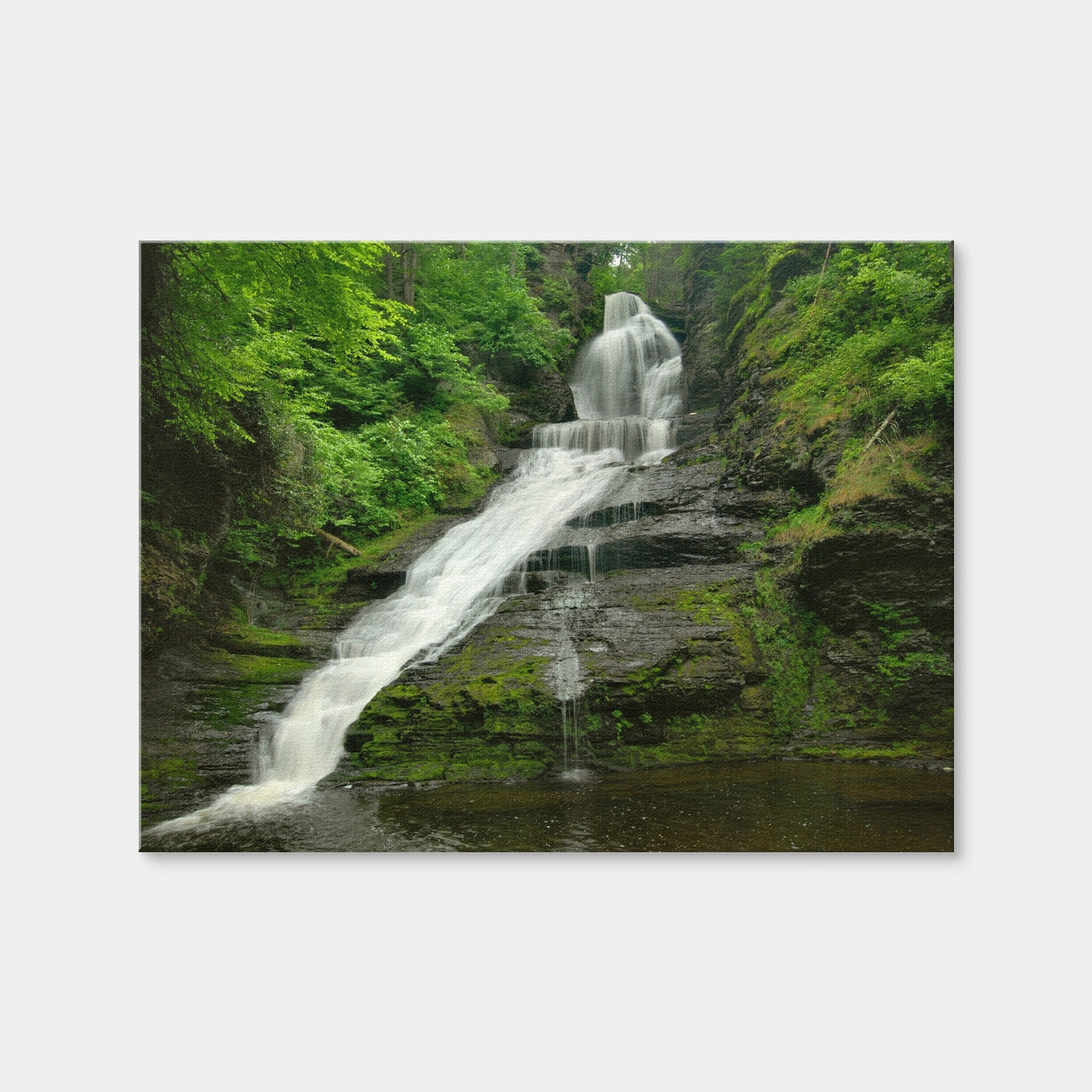 AUTO-MOCKUP WHITE | Dingmans Falls | 1 Piece | Gallery Wrap Canvas | group=4x3