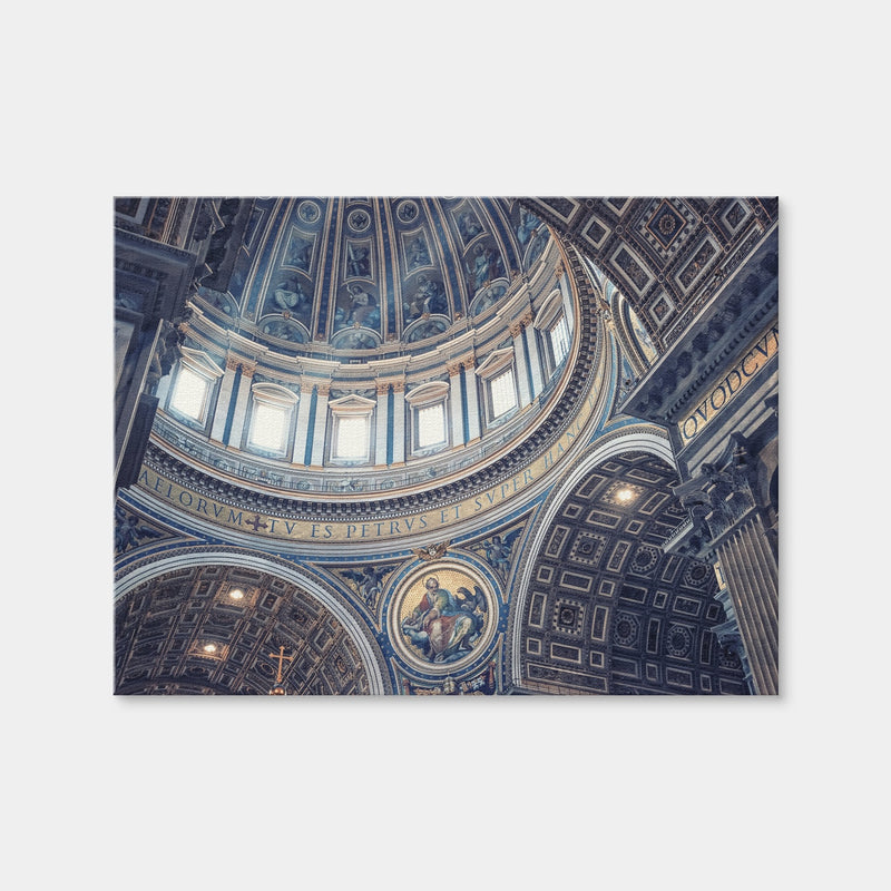 AUTO-MOCKUP WHITE | Divine Light | 1 Piece | Gallery Wrap Canvas | group=4x3