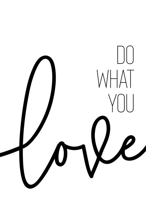 Do what you love Wall Art