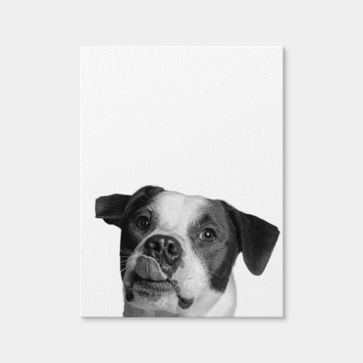AUTO-MOCKUP | Dog Wall Art | 1 Piece | Gallery Wrap Canvas | 3x4