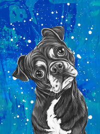 Dog canvas art Wall Art