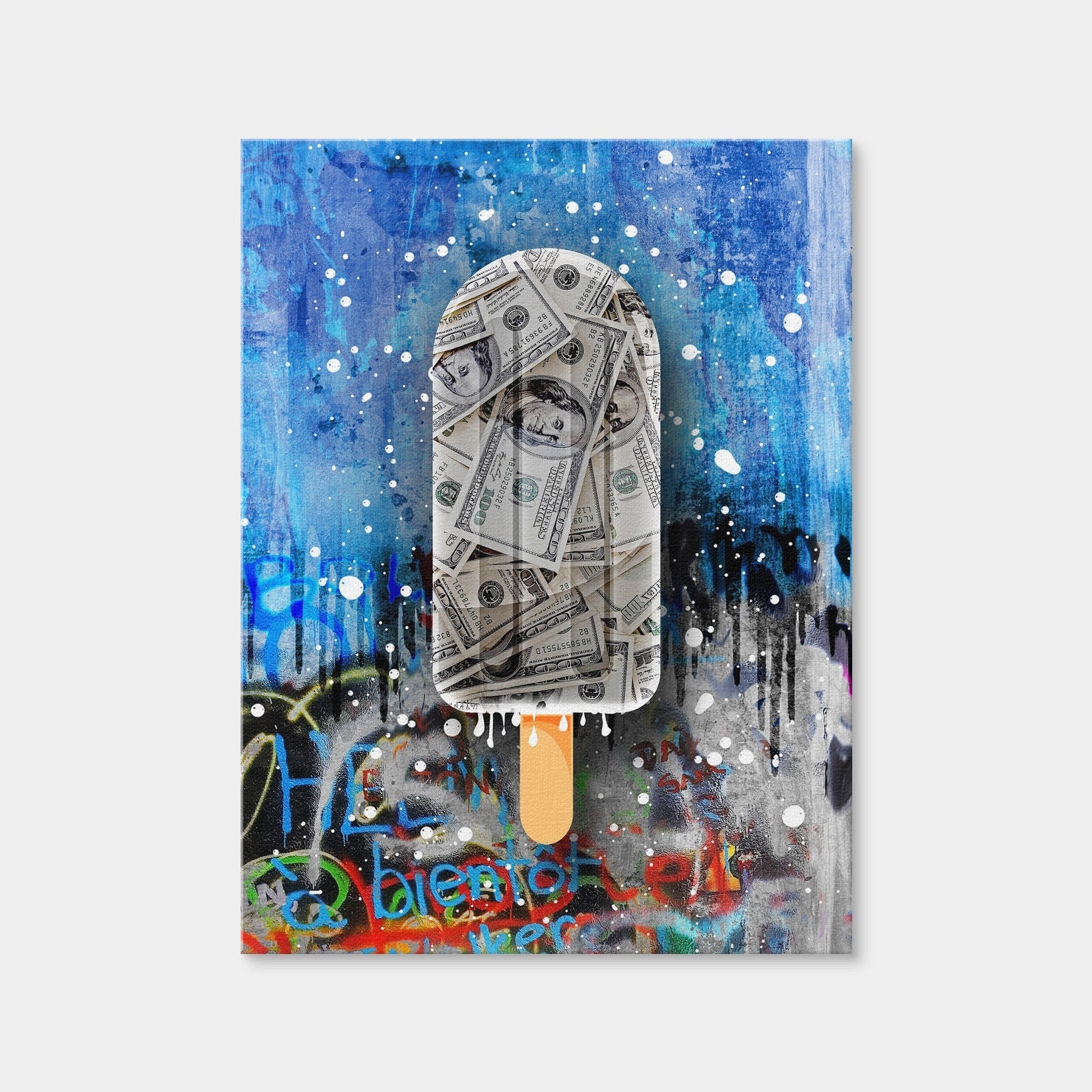 AUTO-MOCKUP WHITE | Dollar Candy | 1 Piece | Gallery Wrap Canvas | group=3x4