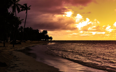 Dominican Sunset 1 Wall Art