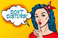 Don't Disturb Wall Art