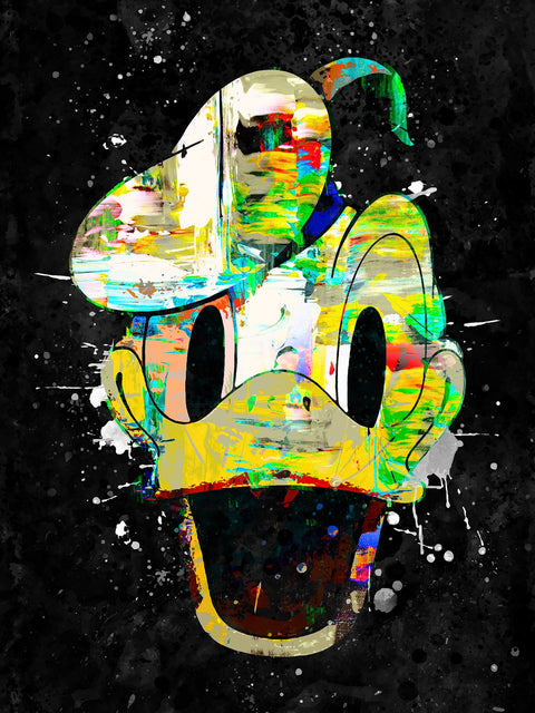 Donald duck canvas art Wall Art