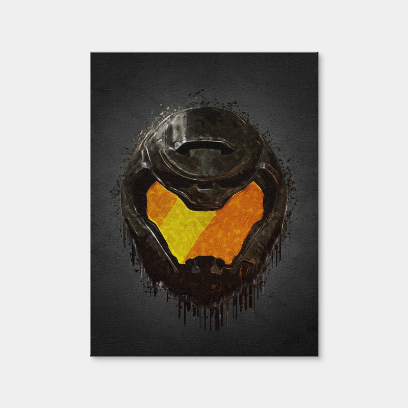 AUTO-MOCKUP WHITE | Doom Portrait | 1 Piece | Gallery Wrap Canvas | group=3x4