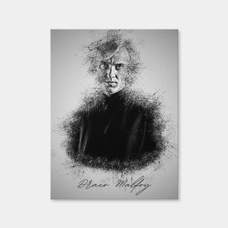 AUTO-MOCKUP WHITE | Draco Malfoy Sketch | 1 Piece | Gallery Wrap | group=3x4
