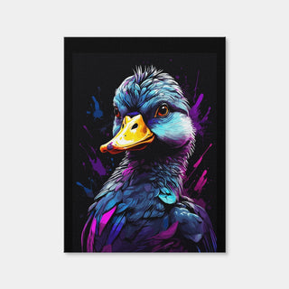 AUTO-MOCKUP WHITE | Duck Animal Colorful | 1 Piece | Gallery Wrap Canvas | group=3x4