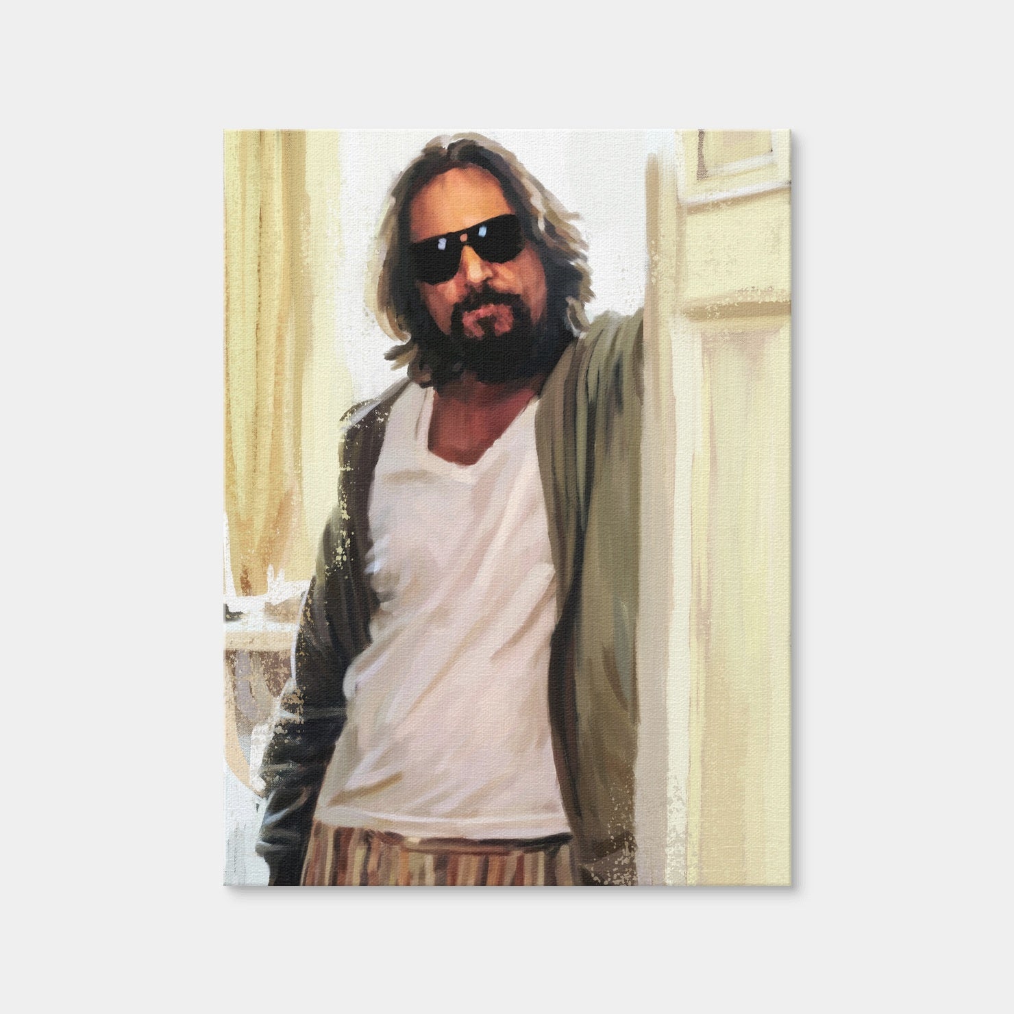 AUTO-MOCKUP WHITE | Dude at the Door | 1 Piece | Gallery Wrap Canvas | group=3x4