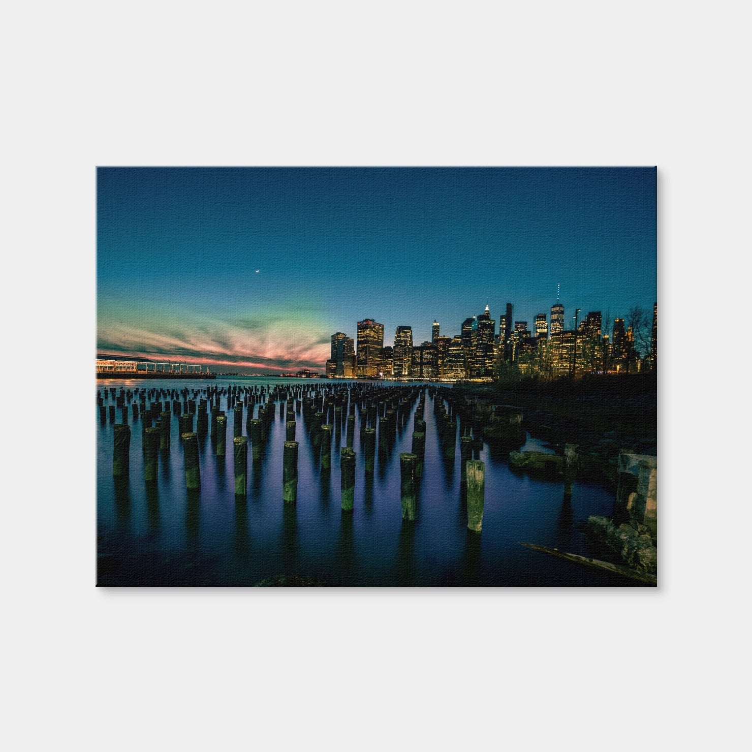 AUTO-MOCKUP WHITE | Dumbo Pier | 1 Piece | Gallery Wrap Canvas | group=4x3