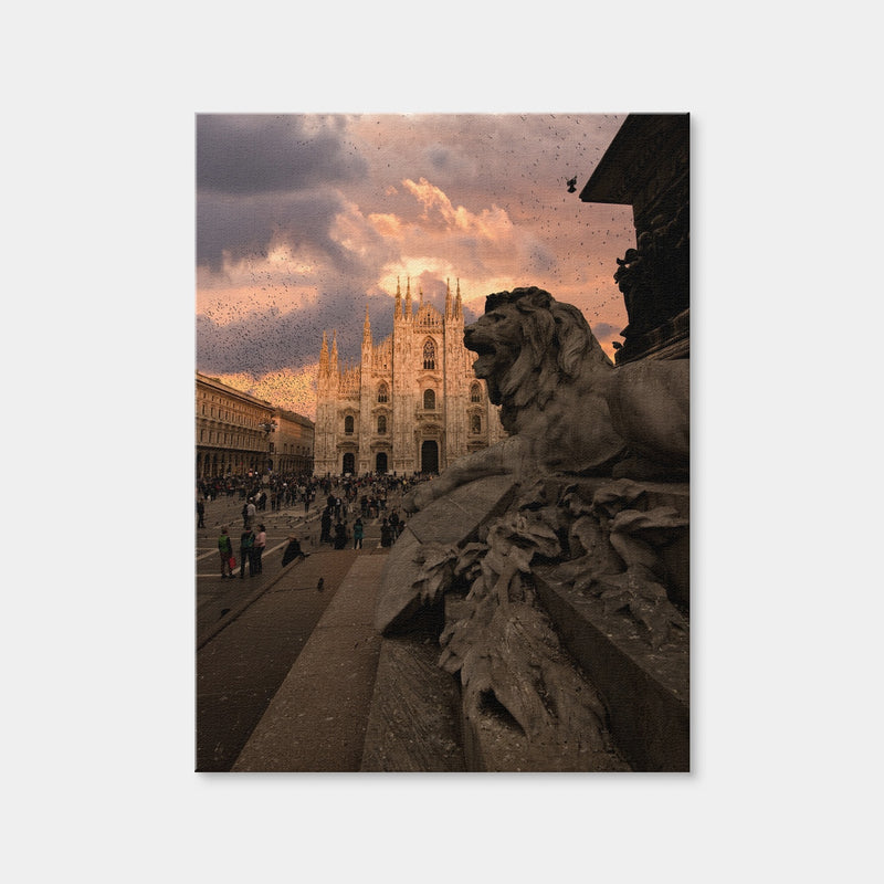 AUTO-MOCKUP WHITE | Duomo | 1 Piece | Gallery Wrap Canvas | group=3x4