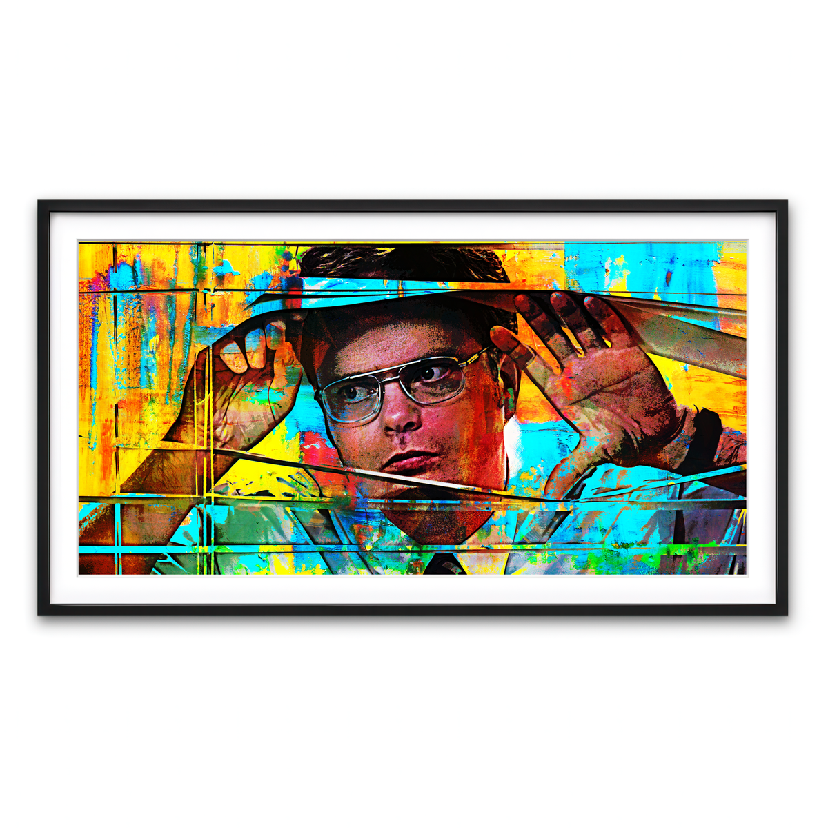 Framed Print 2x1 Black