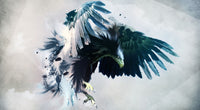 Eagle Abstract Wall Art