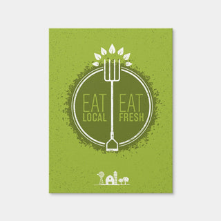 AUTO-MOCKUP WHITE | Eat Local | 1 Piece | Gallery Wrap Canvas | group=3x4