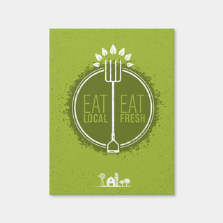 AUTO-MOCKUP WHITE | Eat Local | 1 Piece | Gallery Wrap Canvas | group=3x4