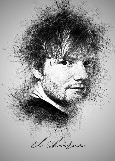 Ed Sheeran Wall Art