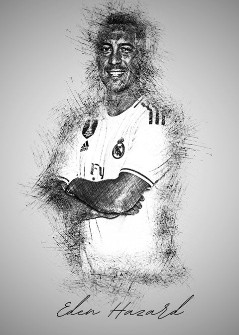 Eden Hazard Wall Art