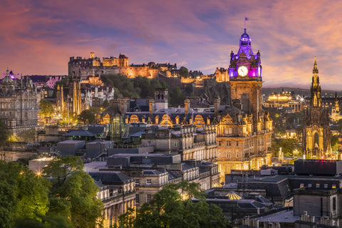 Edinburgh Sunset Wall Art