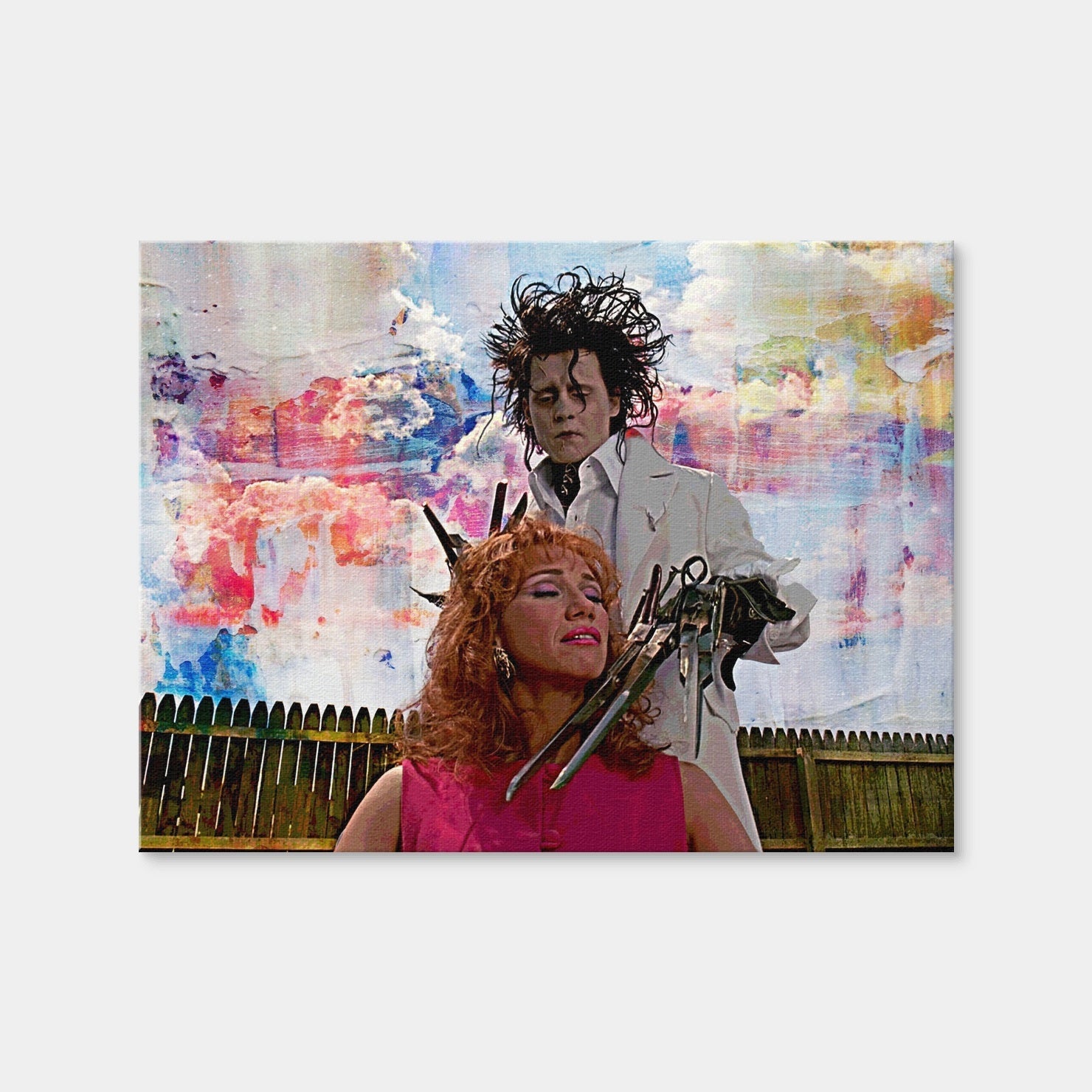 AUTO-MOCKUP WHITE | Edward Scissorhands Salon | 1 Piece | Gallery Wrap Canvas | group=4x3