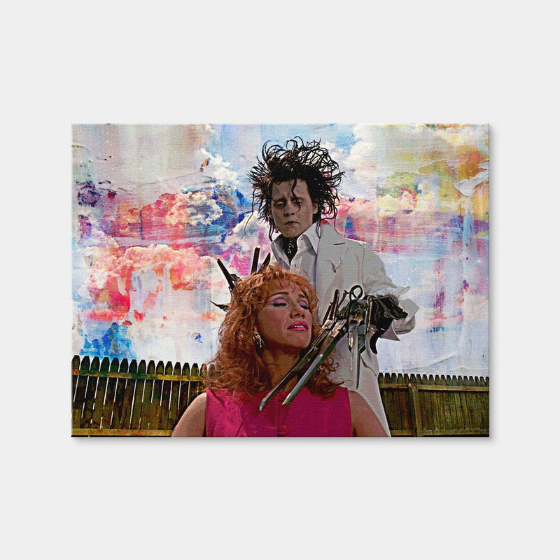 AUTO-MOCKUP WHITE | Edward Scissorhands Salon | 1 Piece | Gallery Wrap Canvas | group=4x3
