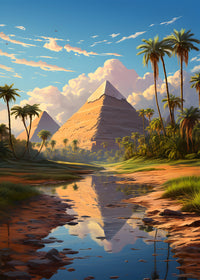 Egypt - The Great Pyramids of Giza Wall Art