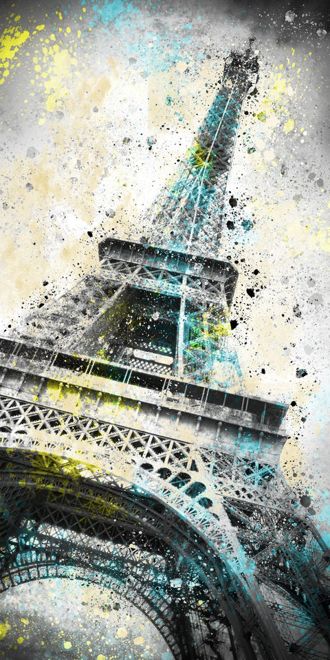 Eiffel Tower City Art Wall Art