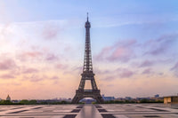 Eiffel Tower Sunrise Wall Art