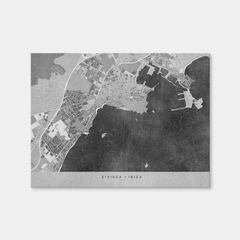 AUTO-MOCKUP WHITE | Eivissa Map 2 | 1 Piece | Gallery Wrap Canvas | group=4x3