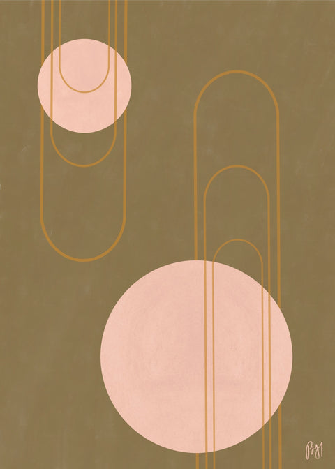 Elegance of Khaki Wall Art