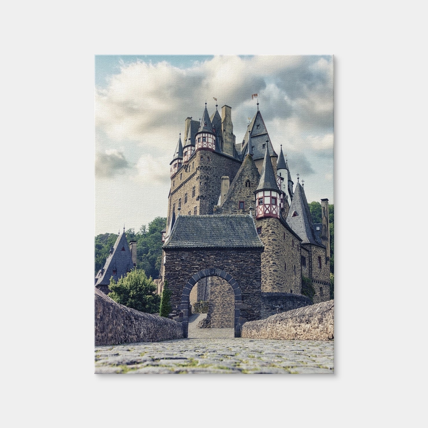 AUTO-MOCKUP WHITE | Eltz Burg | 1 Piece | Gallery Wrap Canvas | group=3x4