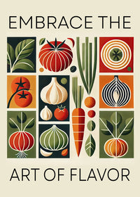 Embrace the art of flavor Wall Art