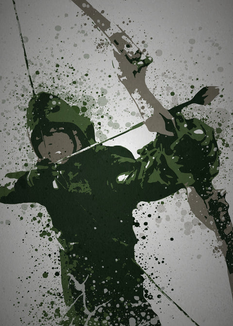 Emerald Archer Wall Art