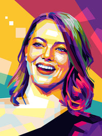 Emma Stone Wall Art
