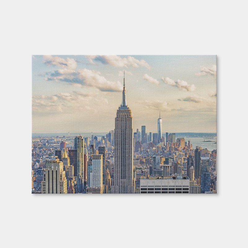 AUTO-MOCKUP WHITE | Empire State Building | 1 Piece | Gallery Wrap Canvas | group=4x3